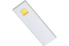 D'lau Led rectangulaire sous-encastré 3W 3200K alu - touch 10w avec dimmertransfo