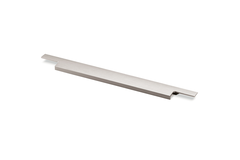 Poignée profil Lamezia, L 295 mm, B 39 mm, aspect inox brossé