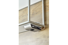 Born bloc prises inox b-f 1x16a - 2x6a - 2usb 2a  