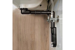 Syfon spazio nt lavabo zwart