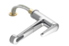 KWC adrena avec douchette chrome rabattable 10.321 .053.000 