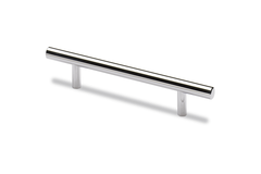 Poignée barre Hale, entraxe de perçages 288, L 348 mm, H 35 mm, ø 12 mm, chromé brillant