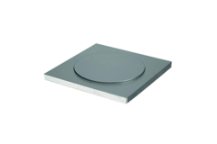 Adaptateur tablette verre support bar jumbo inox  