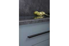 Poignée ANGLE BA192 L300 aluminium mat noir