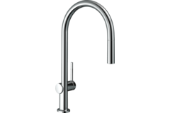 Hansgrohe Talis M54 mitig cuis 210 ext 1jet sbox chrome 
