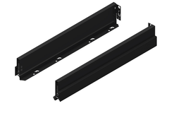 Nova Pro Scala set zijwand zwart h90 nl450