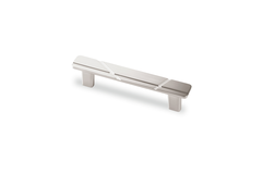 Greep Celista, boorafstand 128, L 160 mm, B 25 mm, H 27 mm, roestvrij staal finish geborsteld
