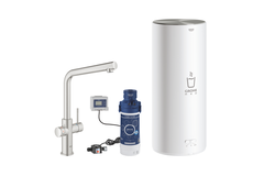 Grohe red duo-l starterkit l-bec supersteel  