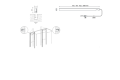 Ivo 2.0 ledstrip 8x4.5mm 15 watt 3000K 1500mm