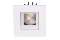 Led trend Square blanc mat 2700K 9W 230V 