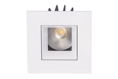 Led trend Square blanc mat 3000K 9W 230V 