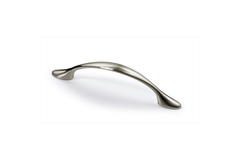 Greep Haida, boorafstand 96, L 126 mm, B 13 mm, H 22 mm, roestvrij staal finish geborsteld