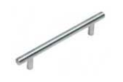 Trekker d.12mm l.240mm(160mm) RVS hol