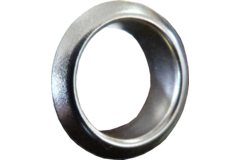 Rosace pour serrure à cylindre 18mm nickele 