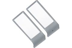 Set 2 Led triled onderbouw 4.44w 4200k alu look to uch 10w met dimmertransfo