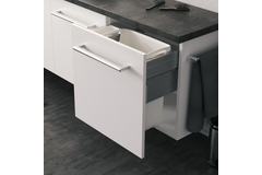 Hailo Laundry Carrier sdb k.60 33l+4l gris 