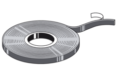 Pba 500-g inox sat. adhesif prot. angles verre-ver re 10m