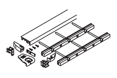 Hawa Folding Concepta 25 rail de guidage 1300mm noir