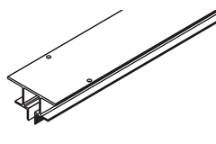 Hawa Porta HM/HMT looprail inbouw alu 3500mm