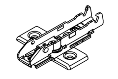 Tiomos 1D embase cruciforme h35 ni 37 