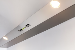 Novy hotte télescop 90cm inox moteur double élec 