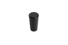 Knop aqua-rama d12 h24 zwart