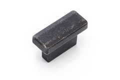 Poignée trunk rectan. ea16 noir mat couleur fer 