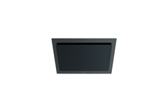 Novy Vision 90 cm noir verre hotte murale recircul 
