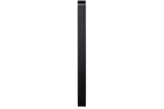 Greep SENSE BA320 L327 aluminium geborsteld zwart