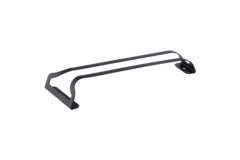 Porte-verres simple noir mat - 3 verres 