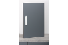 Poignée CUBIC L160 zamac mat blanc