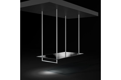 Sys de suspension "leonardo" inox d:20mm l:1000mm 