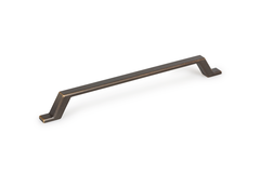 Greep verso ba192 l224 zamak antiek brons
