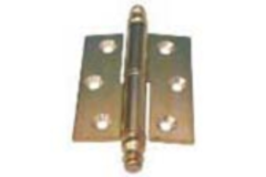 Paumelle de style 60x40mm laiton droite