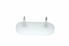 Meubelglijder 45x20mm nr.72 w.650.05 +2 nagels