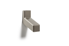 Knop verso 15x31mm zamak geborsteld nikkel