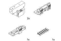 Hawa Junior 100/2 Symmetric Z garniture de base