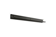Plankdrager alu zwart l.600mm 18-20mm