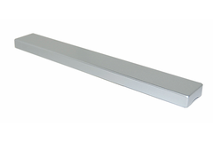 Greep 935 ba.160/l.190mm zilver gelakt