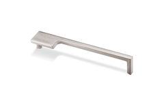 Poignée Zenga à droite, entraxe de perçages 192, L 201 mm, B 36 mm, H 30 mm, aspect inox brossé