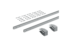 SlideLine M Kits de profilés : 2 profilés, Hauteur de profilé mm 18 mm, Longueur 4000 mm