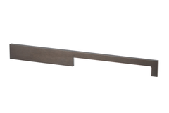 Poignée drimo 320mm alu bronze foncé brossé asymm 
