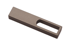 Centrale kastbaarhouder linear alu manganese