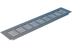 Grille d'aerat. 381-80 inox look 400mm  