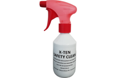 X-ten safety clean spray 250ml spray désinfectant à base de 70% d'alcool