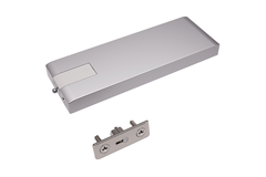 Link U262 compas d'abattant finition alu gris 