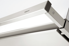 Novy hotte télescop 60 cm inox bouton 