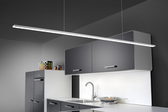 Pendel 150 Led RVS 1200mm 21W 240v 4000K 1920lm
