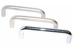 Poignée Avenio, entraxe de perçages 96, L 104 mm, H 32 mm, ø 8 mm, Nickelé mat