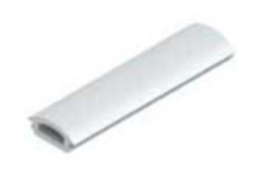 Profil latéral PVC Base Floor blanc 